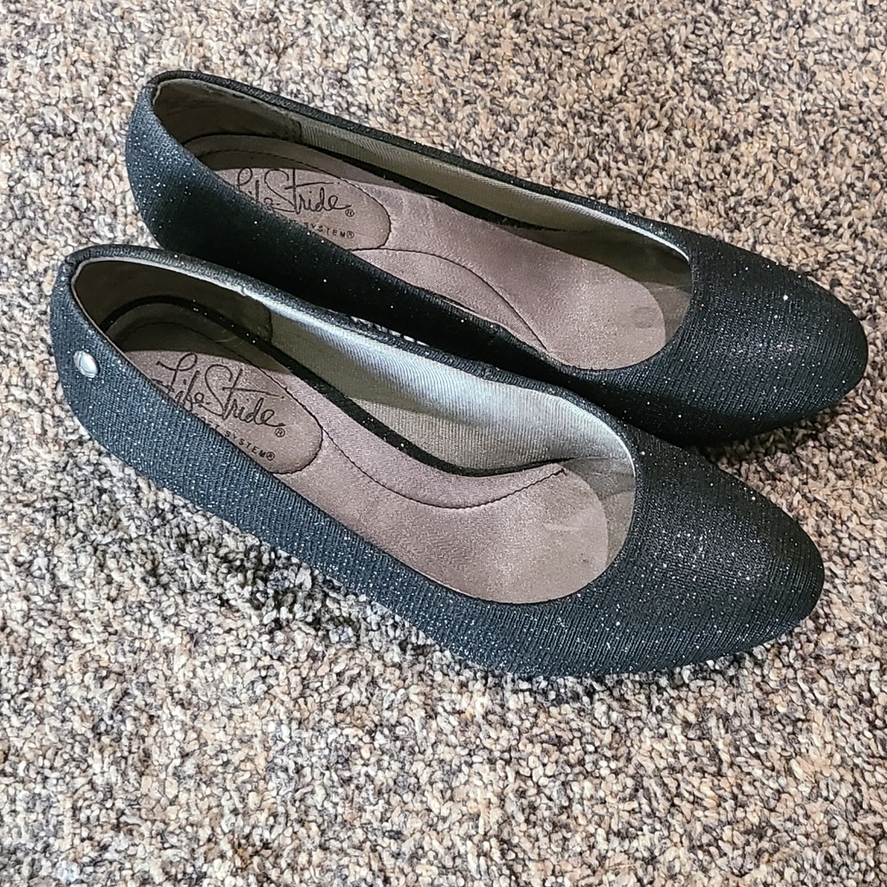 Black heels